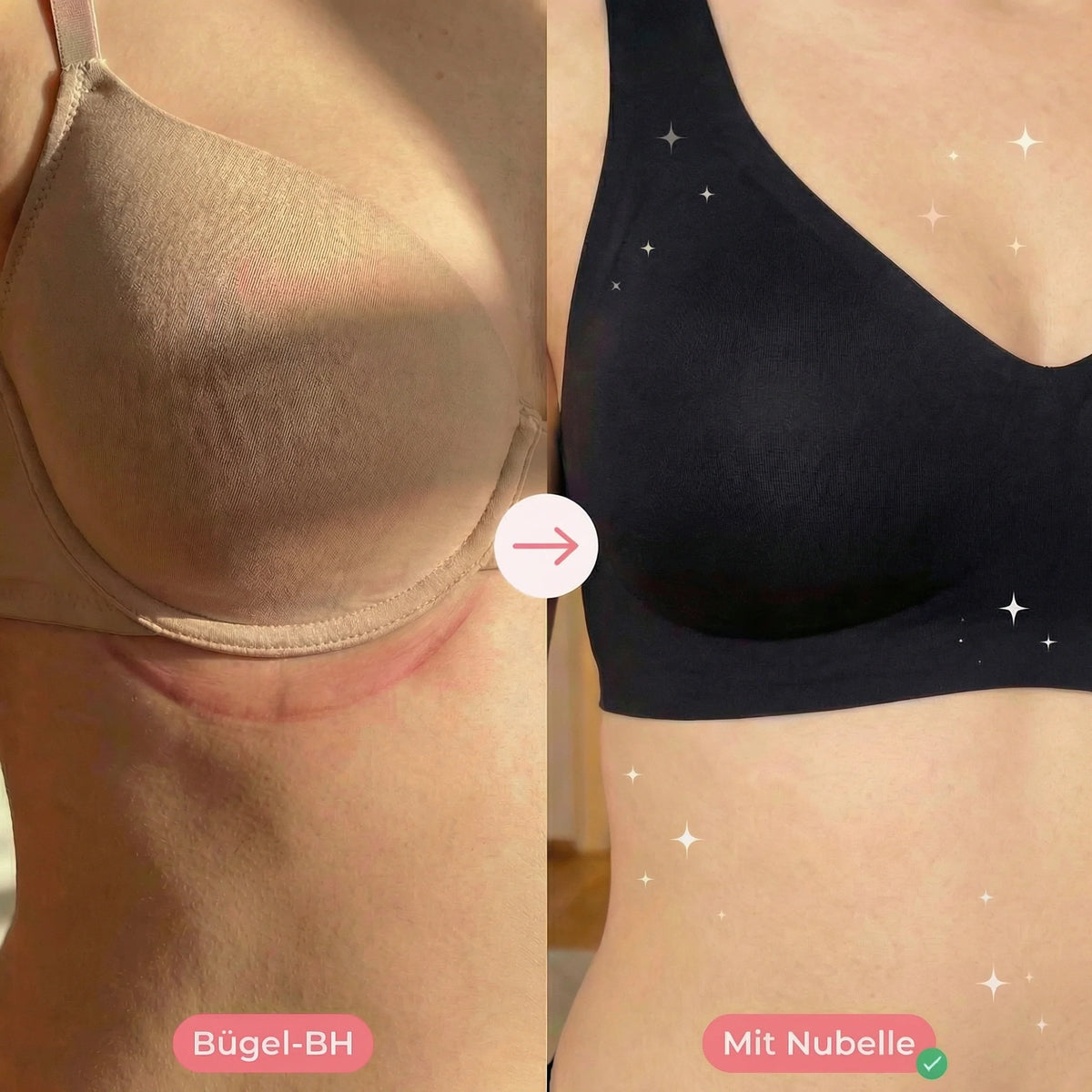 Nubelle - Nahtloser Premium BH